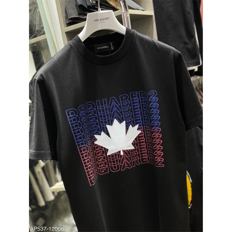 Áo phông DS.Q hoạ tiết logo và chữ cực nét ,new2023