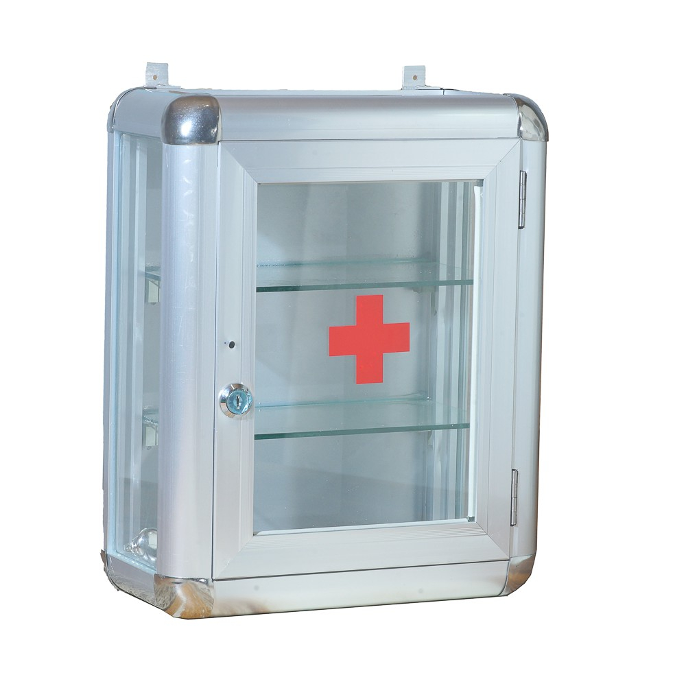 Tủ Thuốc Y Tế Nhôm Kính – Tủ Thuốc Gia Đình Loại Tốt Thẩm Mỹ Treo Tường Các Cỡ