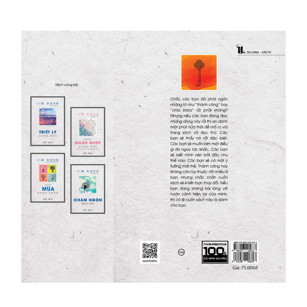 Sách - Chìa Khóa Thành Công