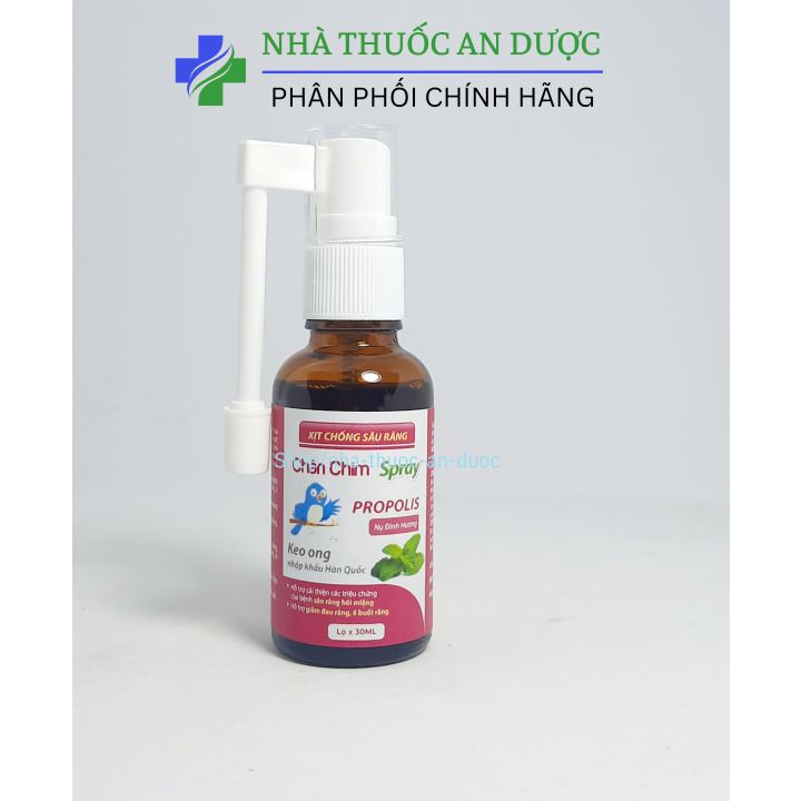 Xịt chống sâu răng Chân chim Spray - giảm đau răng, ê buốt