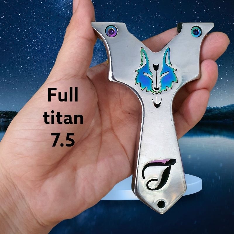 Ná J sói + logo titan + ốc titan + nam châm +  kèm 1 dây hãng + kèm  lục giác ---- lựa chọn