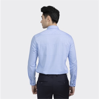 Áo sơ mi dài tay Aristino  sợi tre chống nhăn  form ôm ALS08102