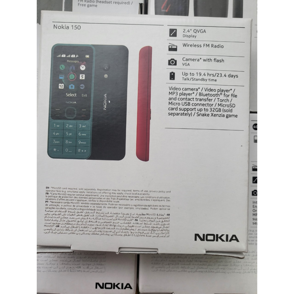 Điện Thoại Bàn phím Nokia 15O  New FullBox , Loa To Sóng Khỏe, Pin trâu bò