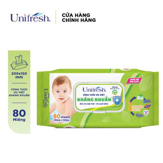 Khăn giấy ướt wtp aloe 80 miếng