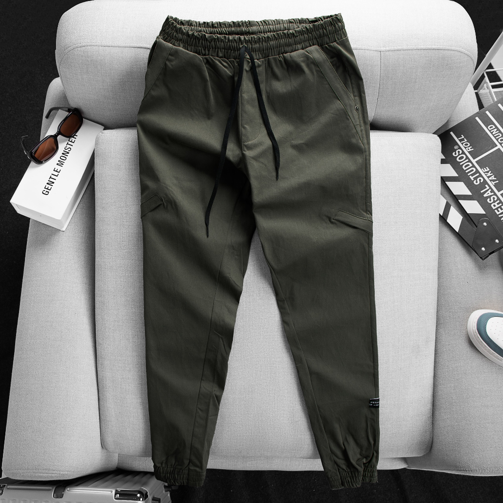 Quần Jogger Nam ống bo chun thể thao nam chất kaki lưng thun chun Kiểu Dáng Hàn trẻ trung Mã JX:11