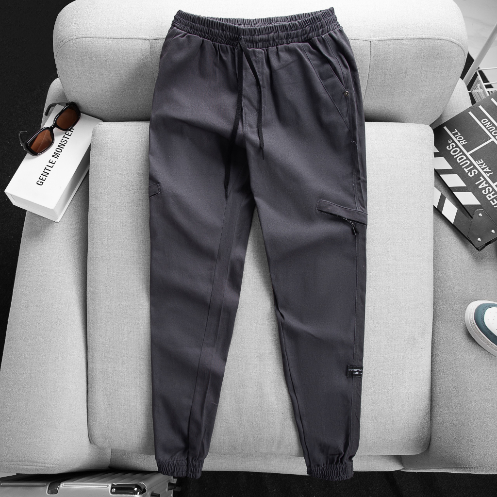 Quần Jogger Nam ống bo chun thể thao nam chất kaki lưng thun chun Kiểu Dáng Hàn trẻ trung Mã JX:11