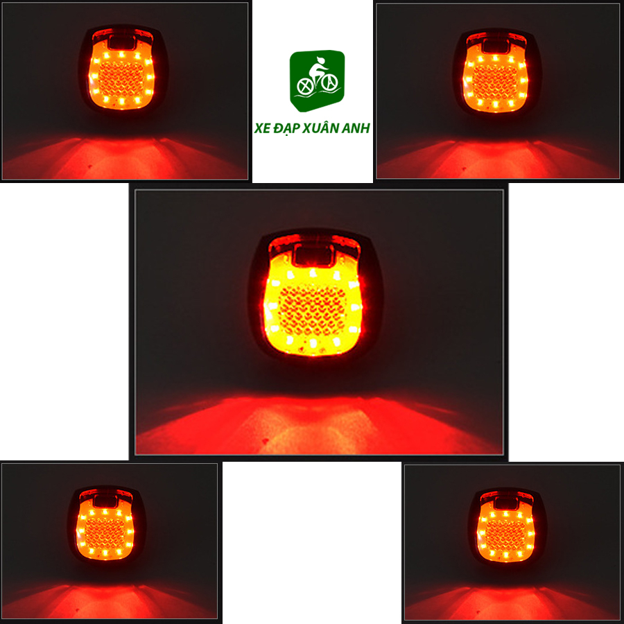 Đèn Led Cảnh Báo An Toàn Đi Xe Đạp XH 213 Chống Nước