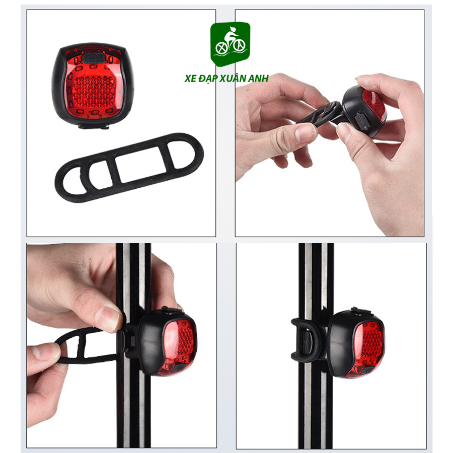 Đèn Led Cảnh Báo An Toàn Đi Xe Đạp XH 213 Chống Nước