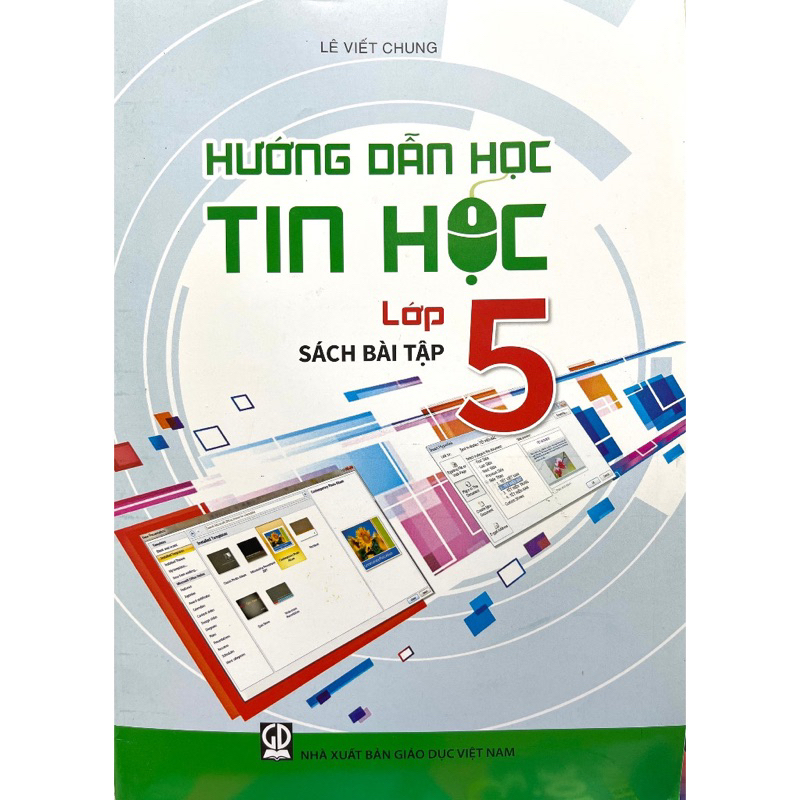 Tin học 5 trọn bộ 2q kèm bút chì ROCO 2B