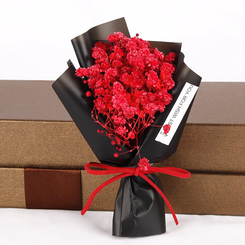 Bó hoa baby khô mini dùng trang trí hộp quà, làm quà tặng, quà lưu niệm