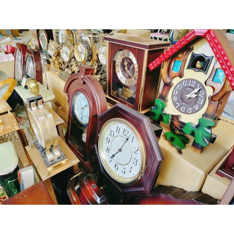 Đồng hồ treo tường để bàn hàng si nhật. chốt trên livetream lúc 11:00 và 20:00 hàng ngày