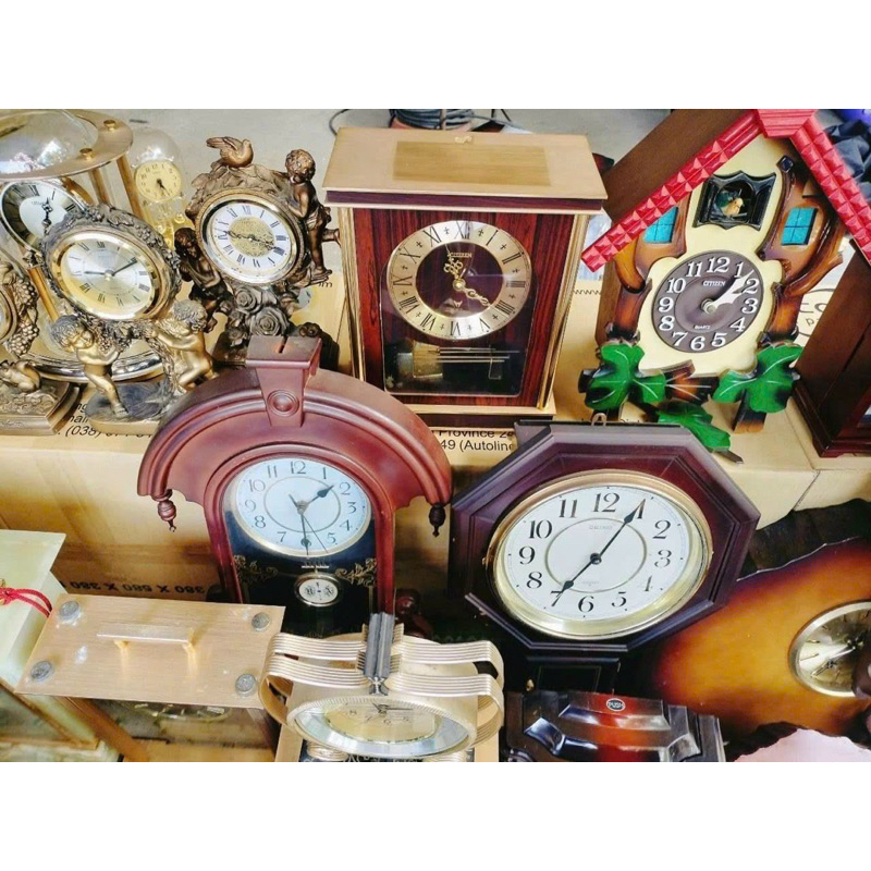 Đồng hồ treo tường để bàn hàng si nhật. chốt trên livetream lúc 11:00 và 20:00 hàng ngày