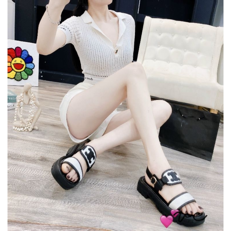 cv Sandal Đế 3p Celin Da Mềm Êm Fullbox Cao Cấp