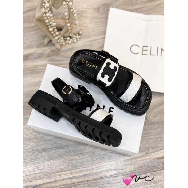cv Sandal Đế 3p Celin Da Mềm Êm Fullbox Cao Cấp