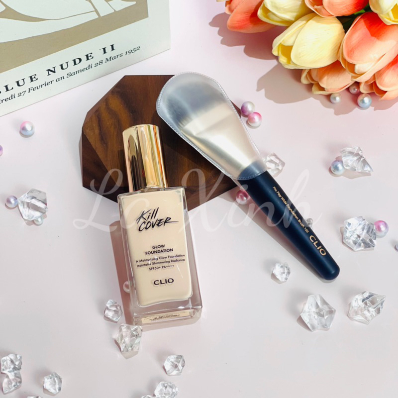 Kem Nền Bóng Mượt Clio Kill Cover Glow Foundation SPF 50+++ Pa++++ 38G