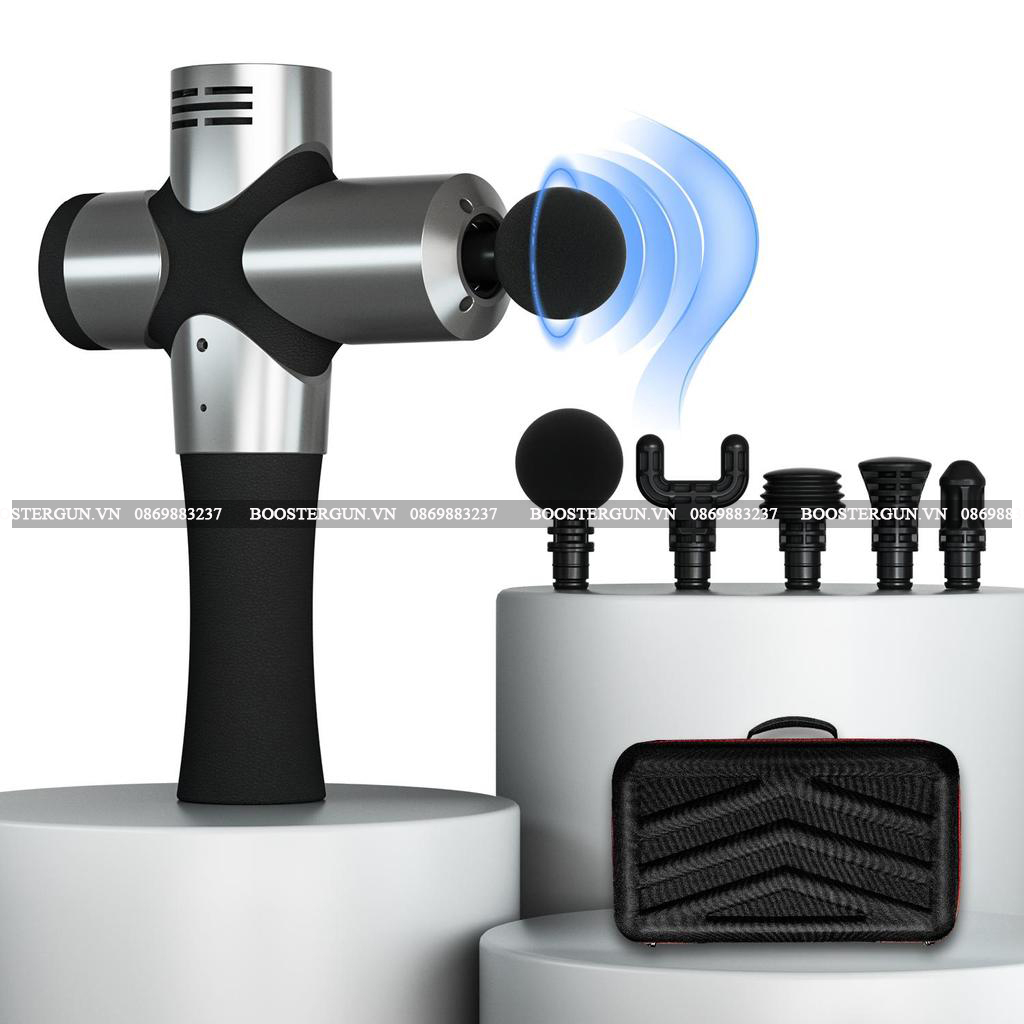 Máy Massage Booster PRO 3 – 6 đầu cắm – 4 tốc độ - Công suất 126W