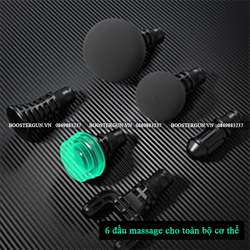 Máy Massage Booster PRO 3 – 6 đầu cắm – 4 tốc độ - Công suất 126W