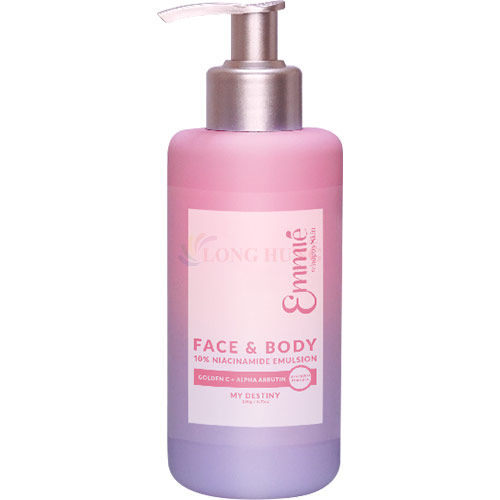 Kem dưỡng thể Emmié Face & Body 10% Niacinamide Emulsion làm trắng da (230g)