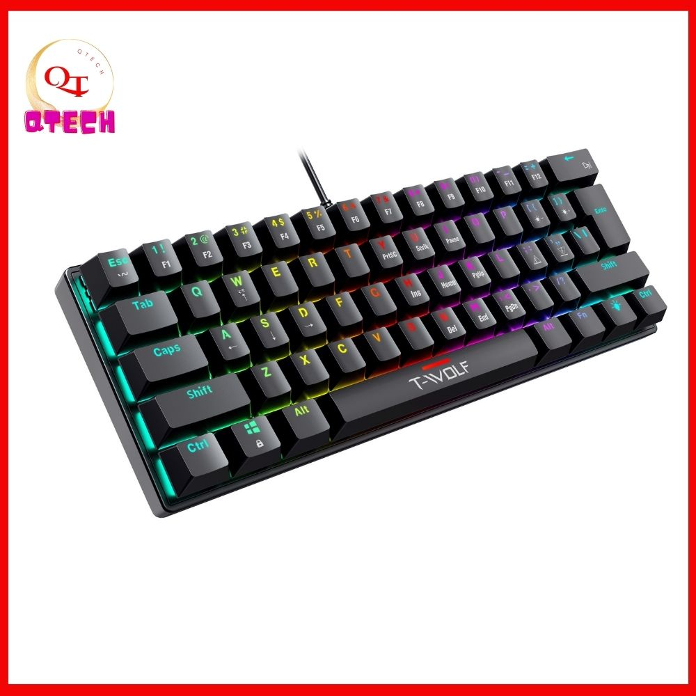 Bàn phím cơ có dây đèn led chính hãng HP GK400Y keyboard gaming máy tính cao cấp