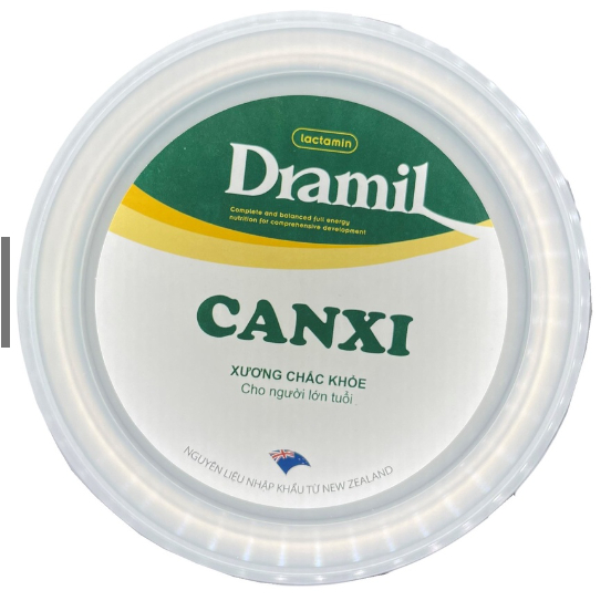 Sữa Dramil Canxi giúp xương chắc khỏe, phòng ngừa loãng xương thoái hóa khớp.