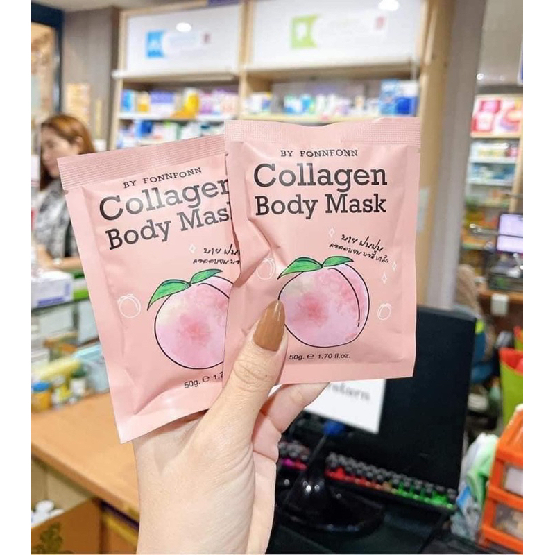 Ủ Trắng Da Body Trái Đào Thái Lan