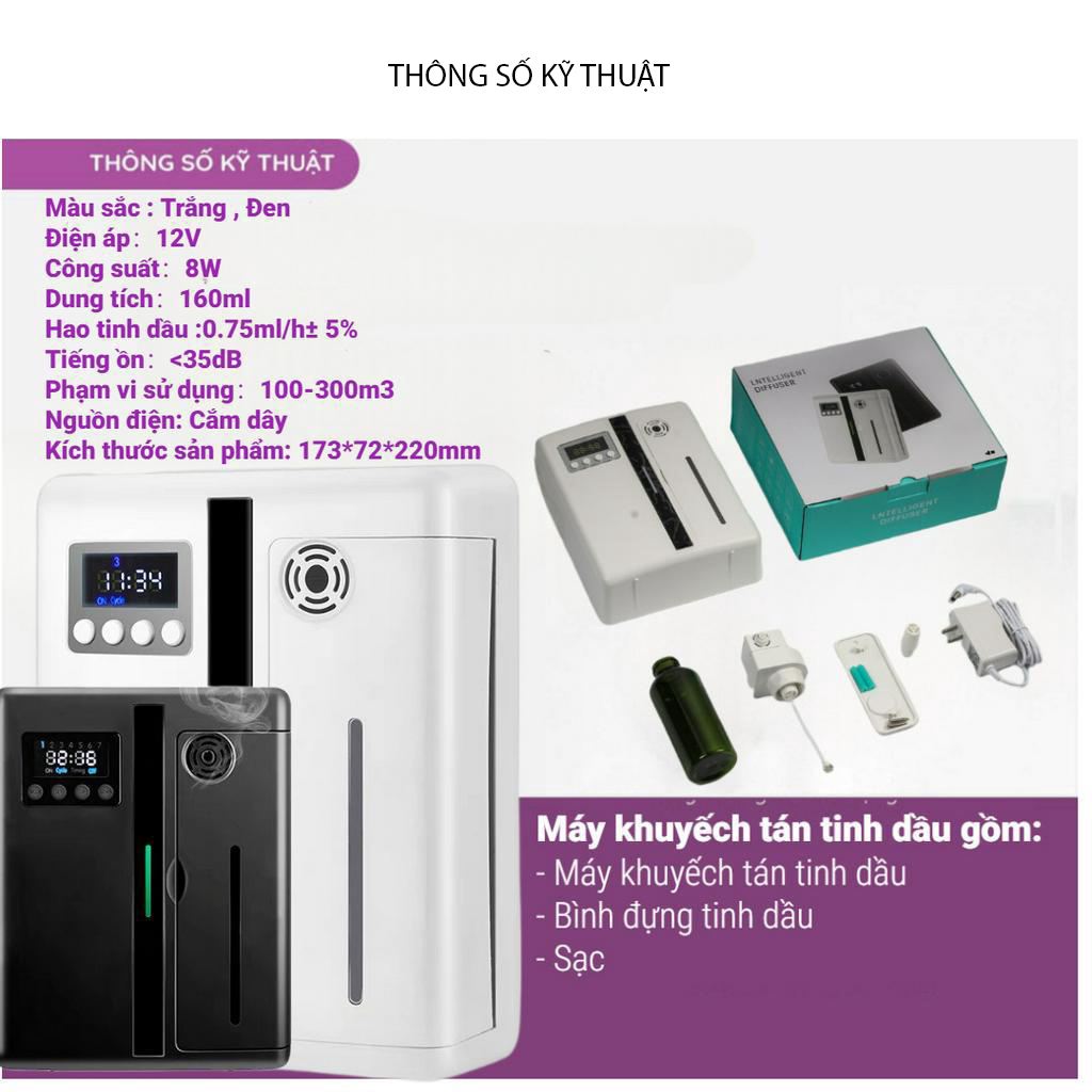 Máy xông tinh dầu công nghiệp AROMA AF05 máy khuếch tán tinh dầu sử dụng trong spa, khách sạn, nhà hàng diện tích lớn
