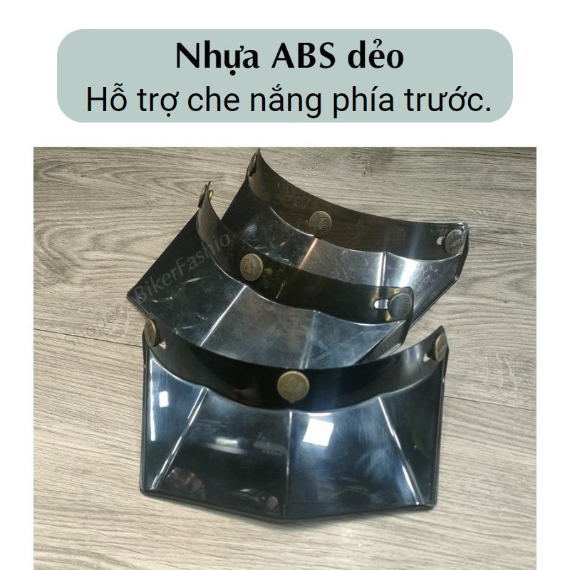 Lưỡi Trai Royal Che Nắng Gắn Nón Bảo Hiểm 3/4 1/2 và Fullface
