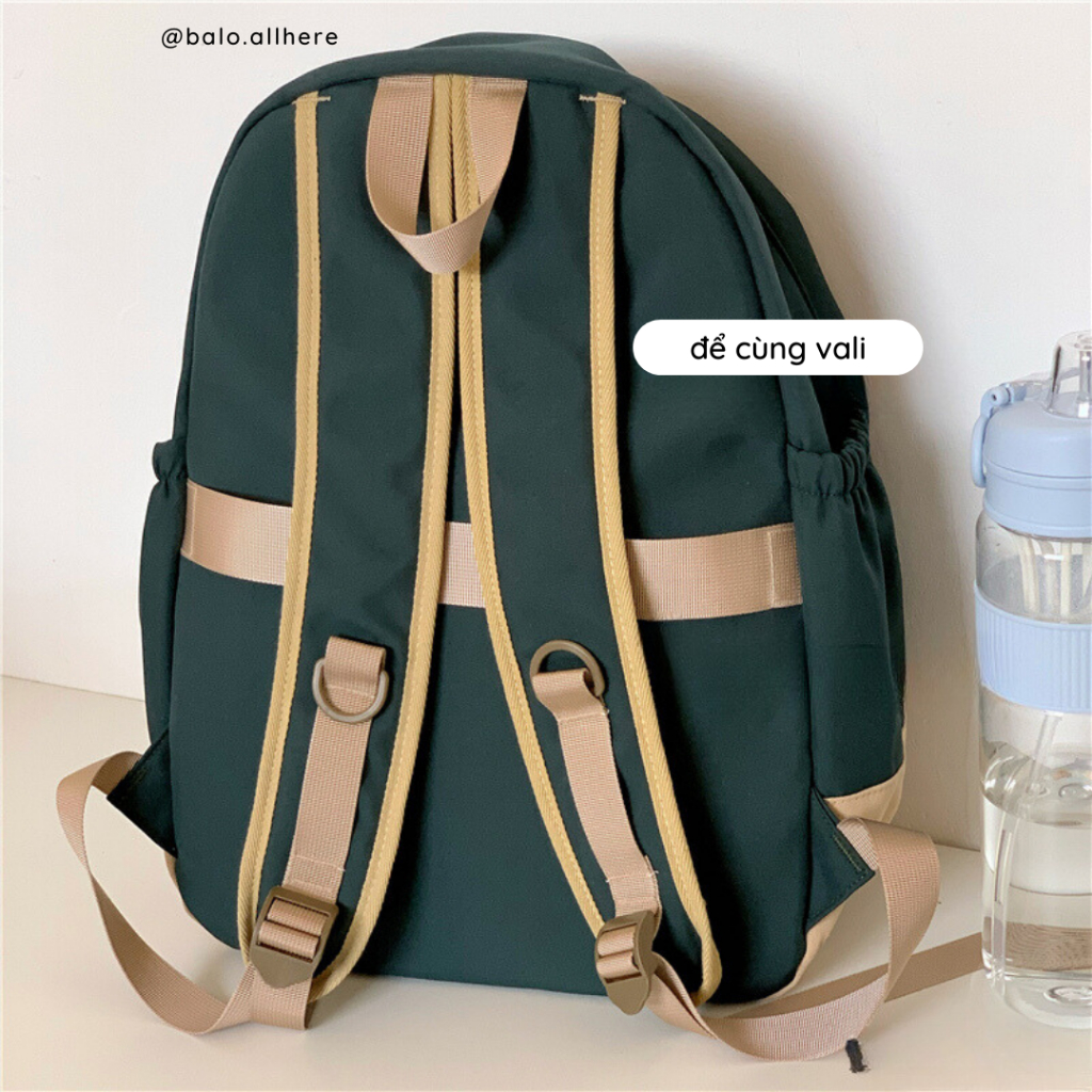 Balo Cặp Sách Đi Học Nam Nữ Lớn Không Thấm Nước