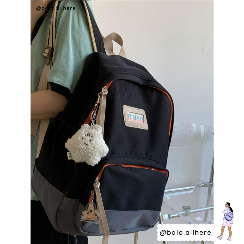 Balo Cặp Sách Đi Học Nam Nữ Lớn Không Thấm Nước