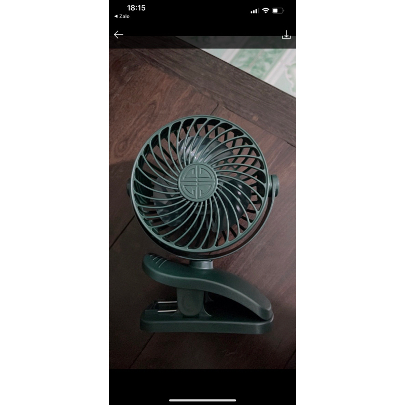 QUẠT MINI KẸP XE ĐẨY CHÍNH HÃNG
