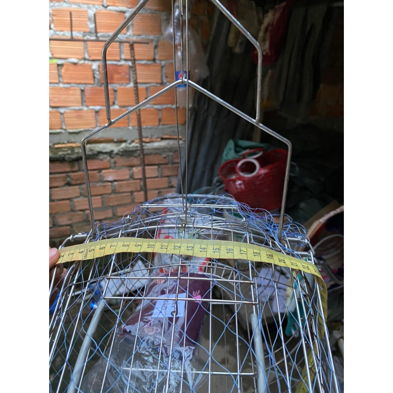 Lụp chào mào inox 304 tặng kèm áo lồng cóng túi bổi