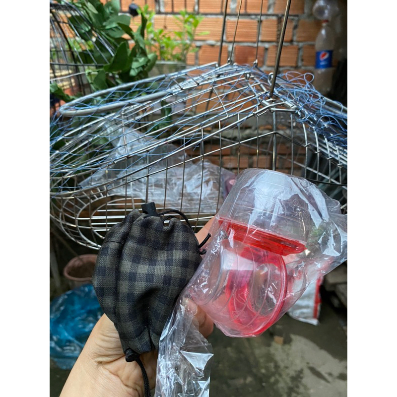 Lụp chào mào inox 304 tặng kèm áo lồng cóng túi bổi