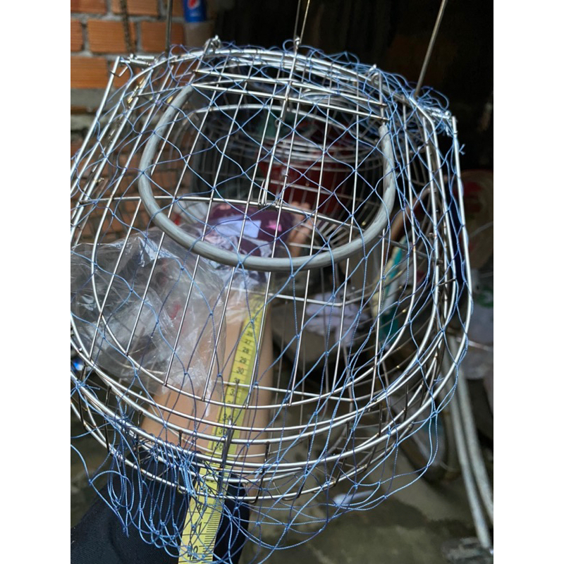 Lụp chào mào inox 304 tặng kèm áo lồng cóng túi bổi