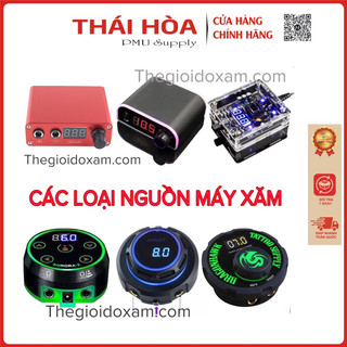Nguồn máy phun xăm 1 trạm, biến áp máy pen mini, nguồn Led máy pen