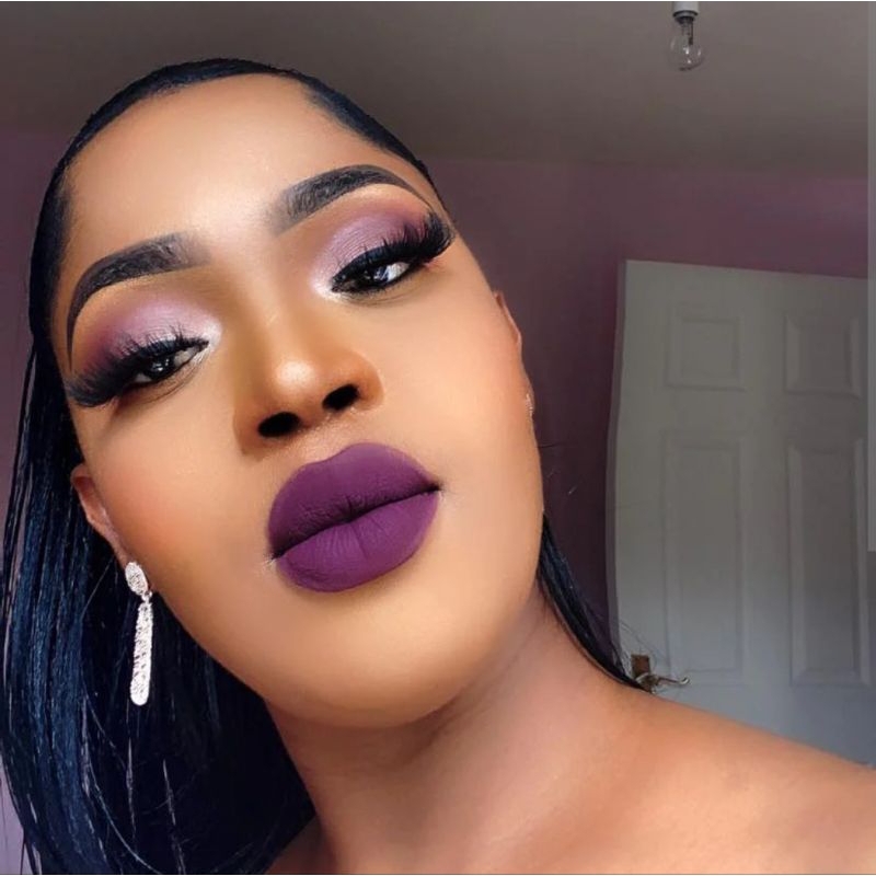 LỖI TRẦY NẮP  SALE-OFF SON KEM FENTY MÀU UNDEFEATED TÍM MỘNG MỊ