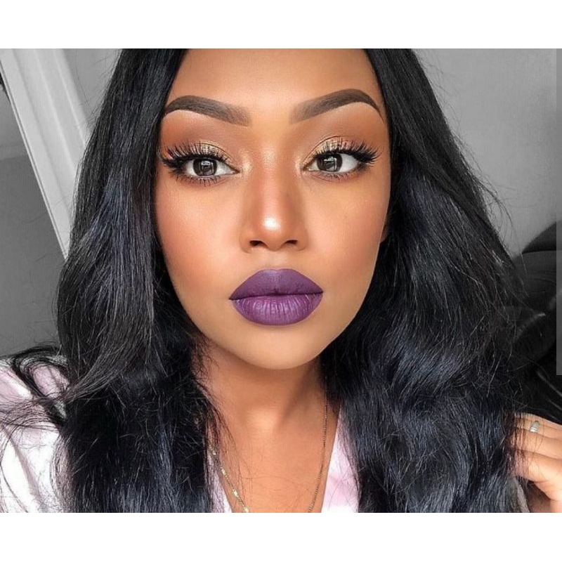 LỖI TRẦY NẮP  SALE-OFF SON KEM FENTY MÀU UNDEFEATED TÍM MỘNG MỊ