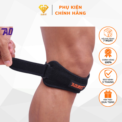 Bẳng Bảo Vệ Đầu Gối Khóa Đơn AO LIKES ( 1 Chiếc ) - Băng Bảo Vệ Đầu Gối Tránh Chấn Thương