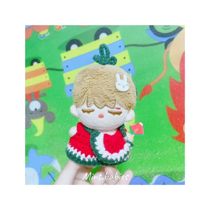 |KHÔNG CÓ SẴN|Set đầm dưa hấu cho doll