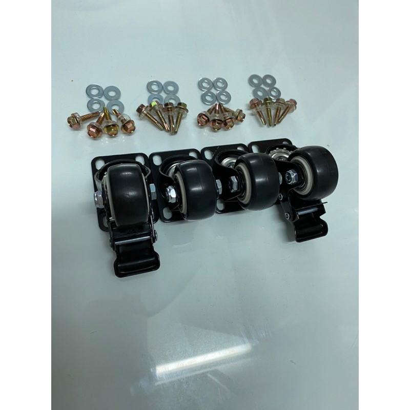 Bánh xe 4 phân, 40mm, kèm vít và tán  vít 2