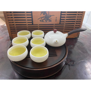 Ấm Chén Sứ Bạch Định Cảnh Đức