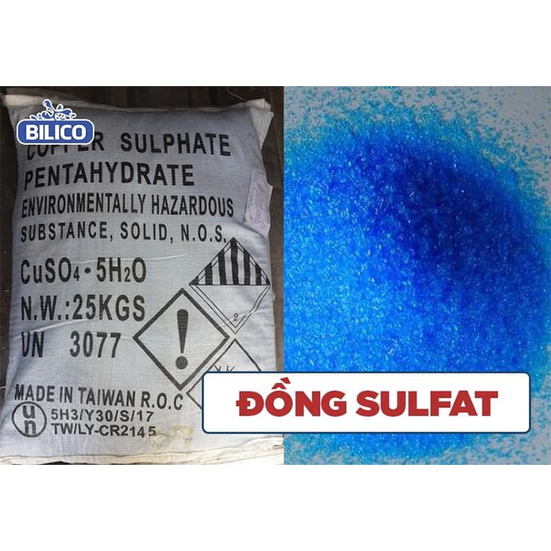 ĐỒNG SUNFAT CuSO4 gói 100gram