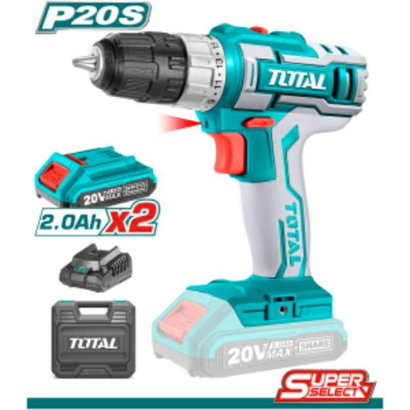 TIDLI20145 máy khoan búa dùng pin 20v total