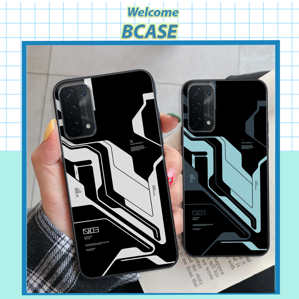 Ốp lưng Oppo A54 / A74 / A94 / A95 in họa tiết máy móc, siêu nhân ngầu cute bền