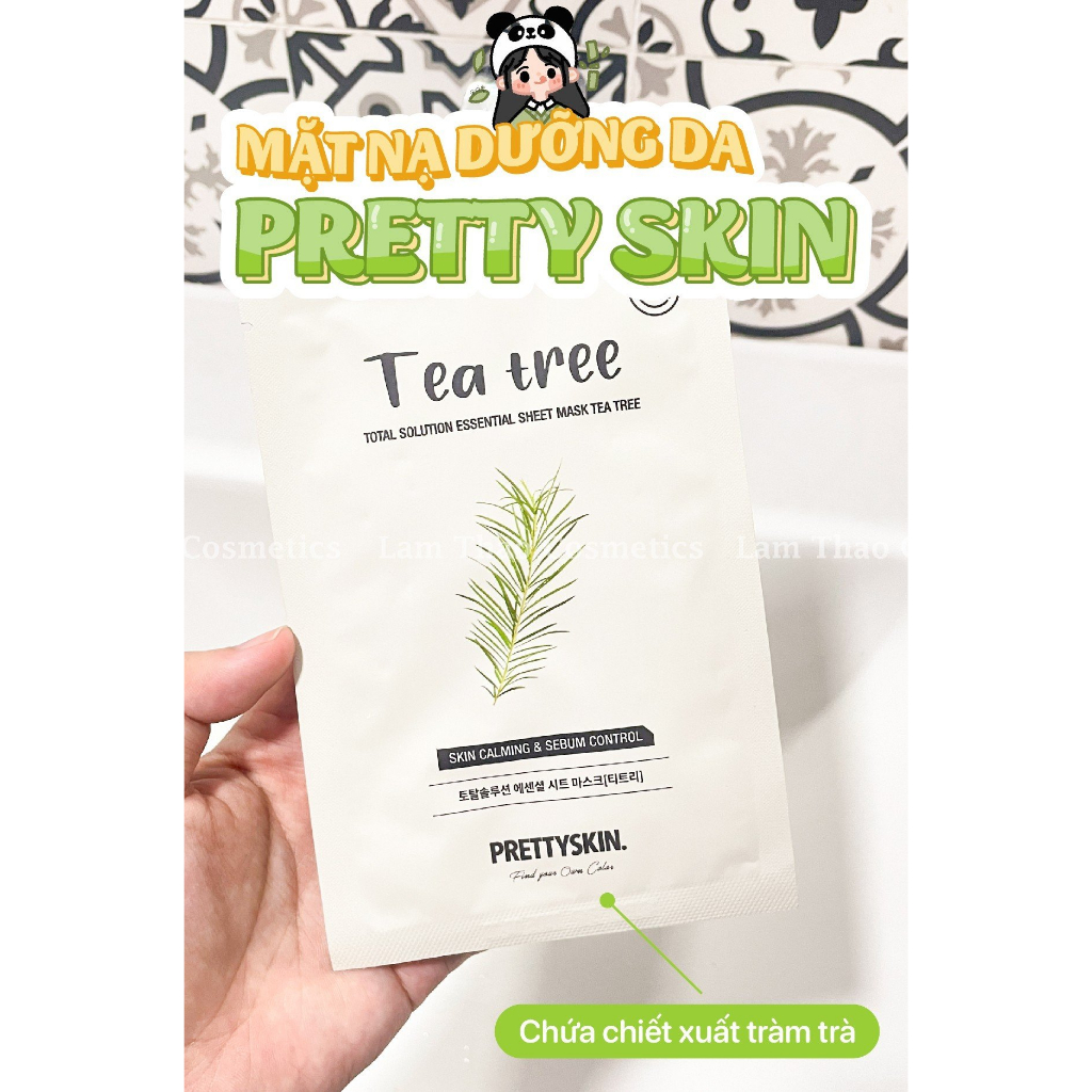 Mặt Nạ Dưỡng Da Pretty Skin Total Solution Essential Sheet Mask 23g | BigBuy360 - bigbuy360.vn