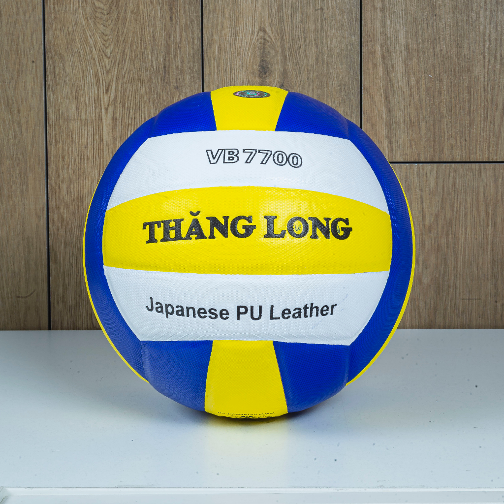 Bóng Chuyền Thăng Long VB 7700 da PU Chính Hãng Tặng Túi Lưới Đựng Bóng Và Kim Bơm Bóng