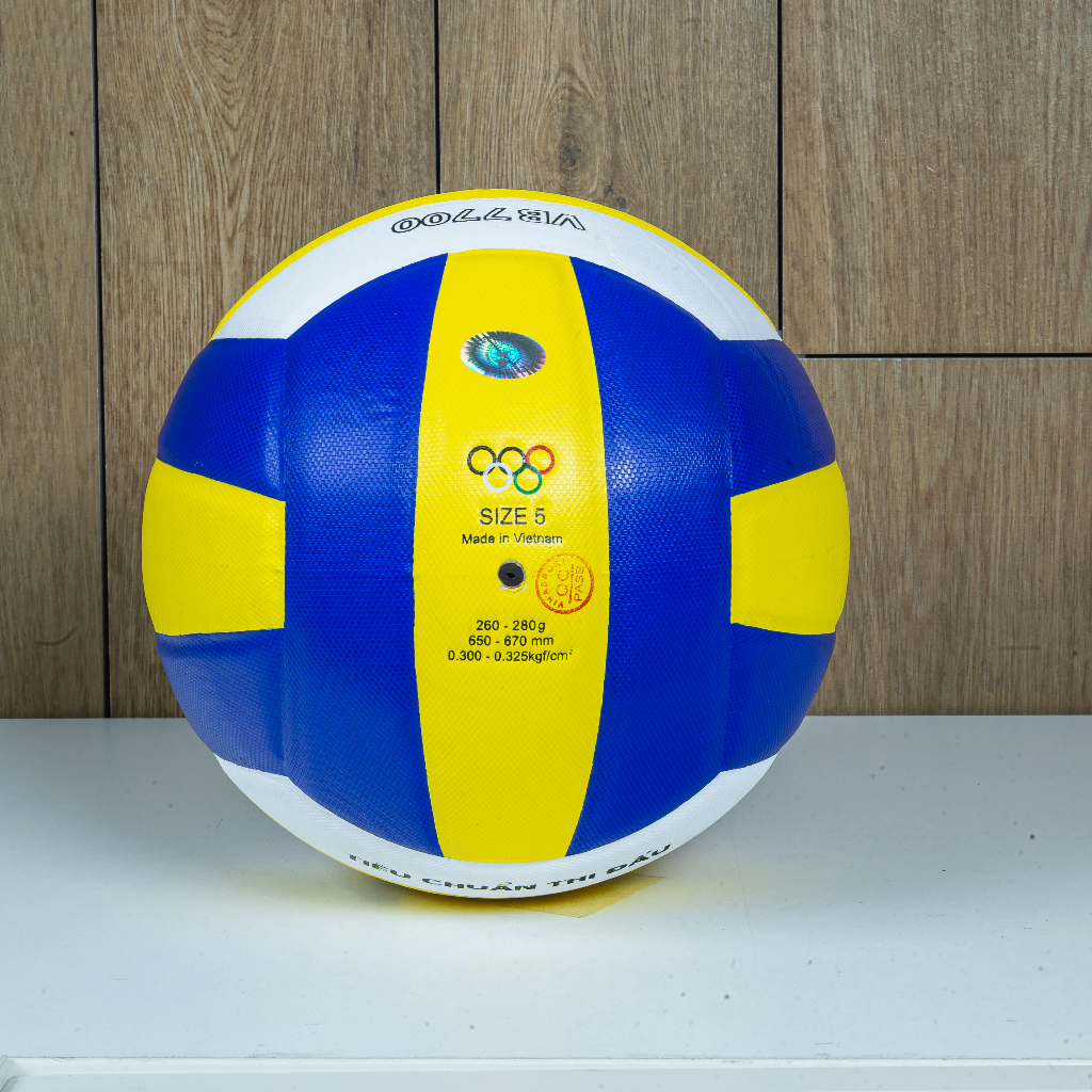 Bóng Chuyền Thăng Long VB 7700 da PU Chính Hãng Tặng Túi Lưới Đựng Bóng Và Kim Bơm Bóng