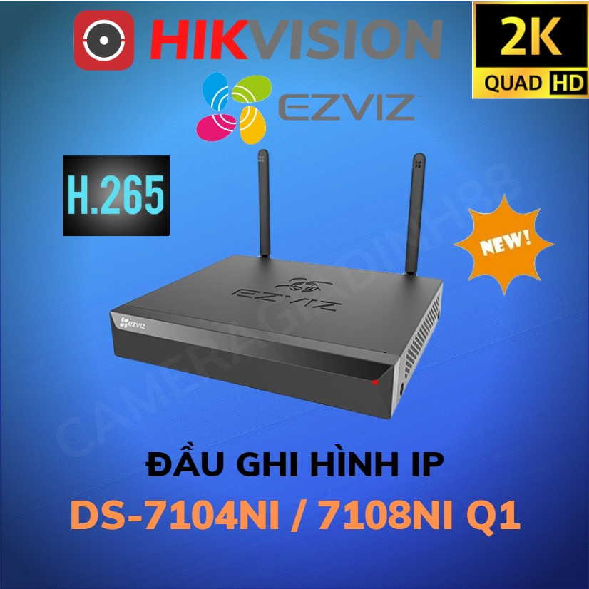 Đầu Ghi Hình IP Ezviz HIKVISION CS-X5C-4 (4 Kênh) – Hàng Chính Hãng BH 24 Tháng