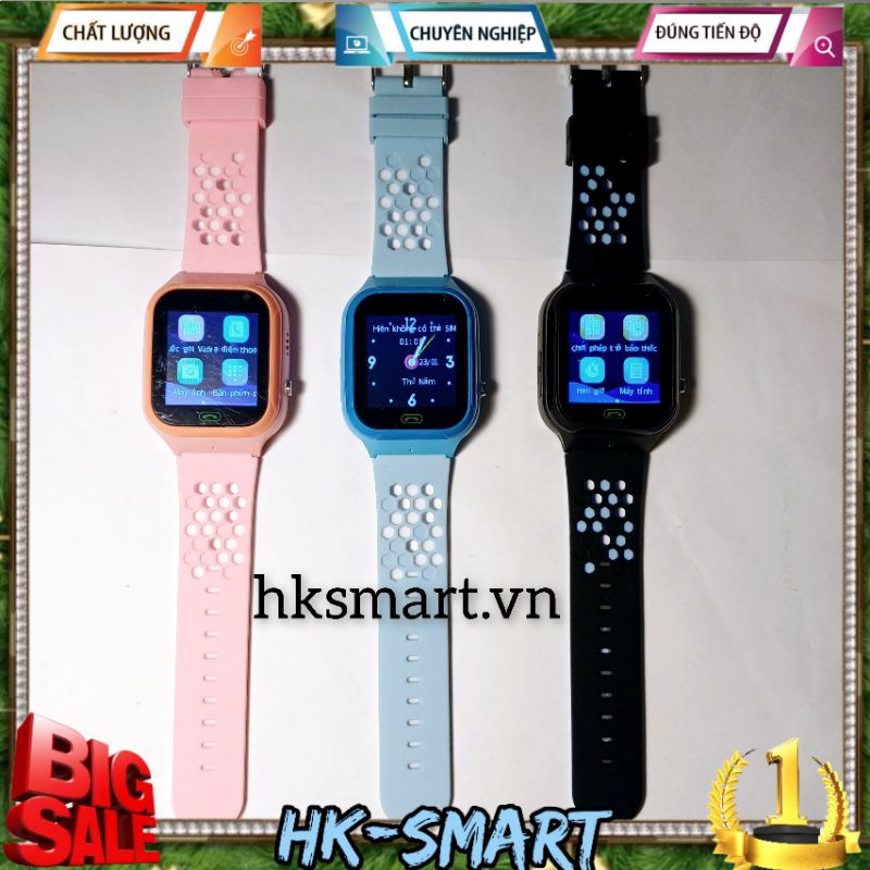 Đồng hồ thông minh trẻ em HKSMART C36S Lắp sim 4G Gọi video, sạc nam châm chống nước