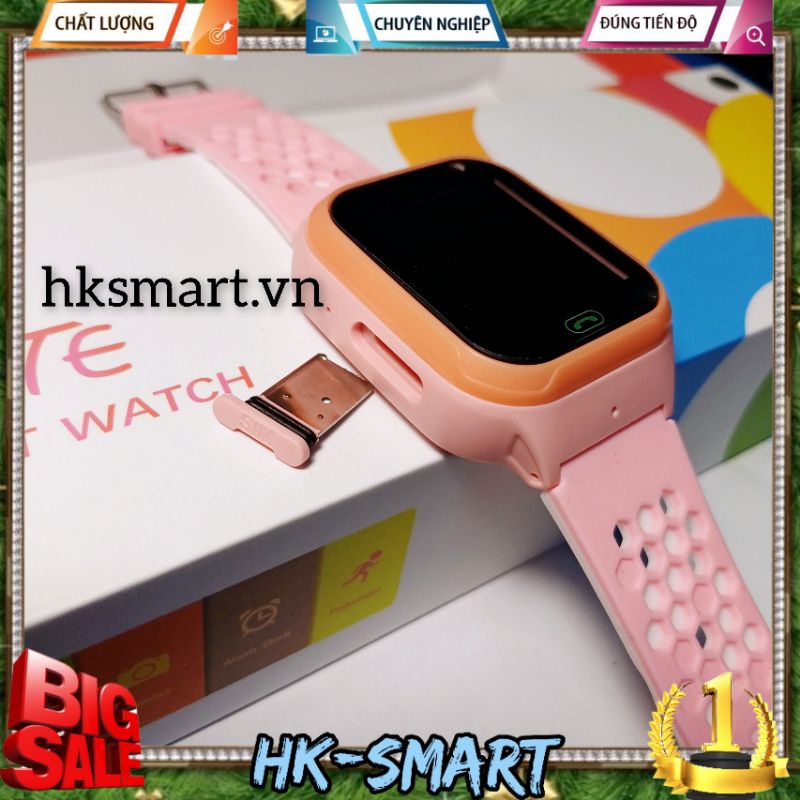 Đồng hồ thông minh trẻ em HKSMART C36S Lắp sim 4G Gọi video, sạc nam châm chống nước