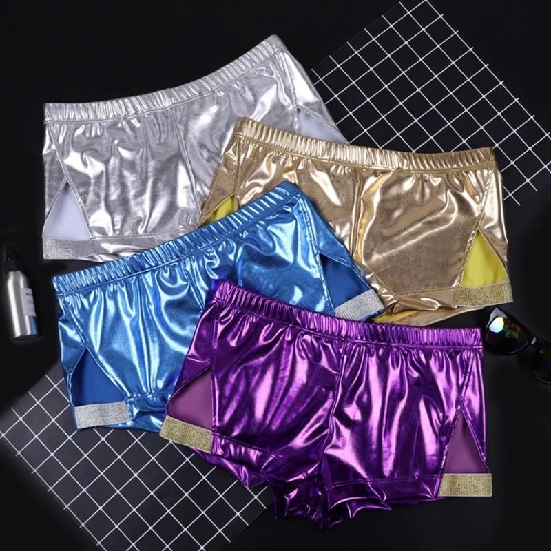 Quần đùi nam boxer thun co giản size M-XL
